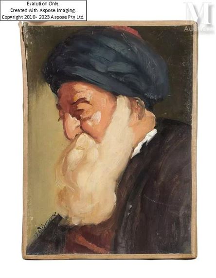 Portrait d'homme au turban