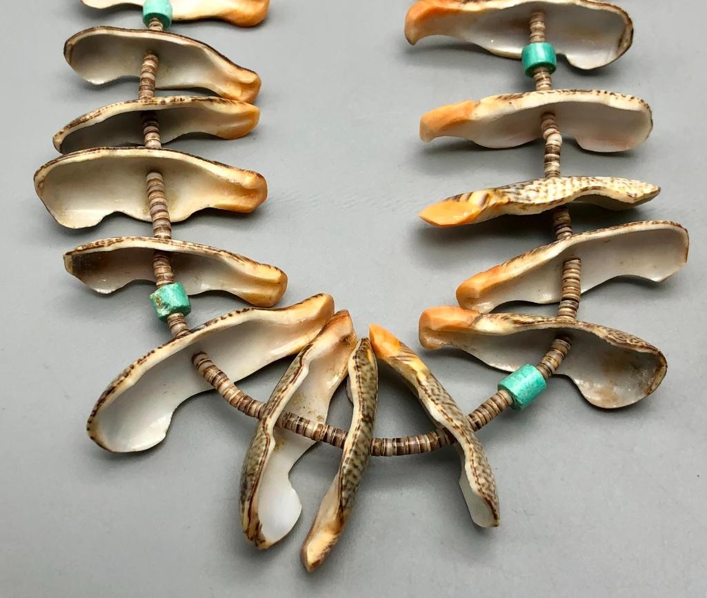 Normal | Two Pueblo Shell Necklaces (1980s) | MutualArt