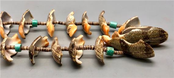 Normal | Two Pueblo Shell Necklaces (1980s) | MutualArt