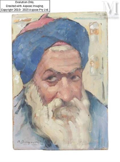 Portrait d'homme au turban by Maurice Bismouth, 1891