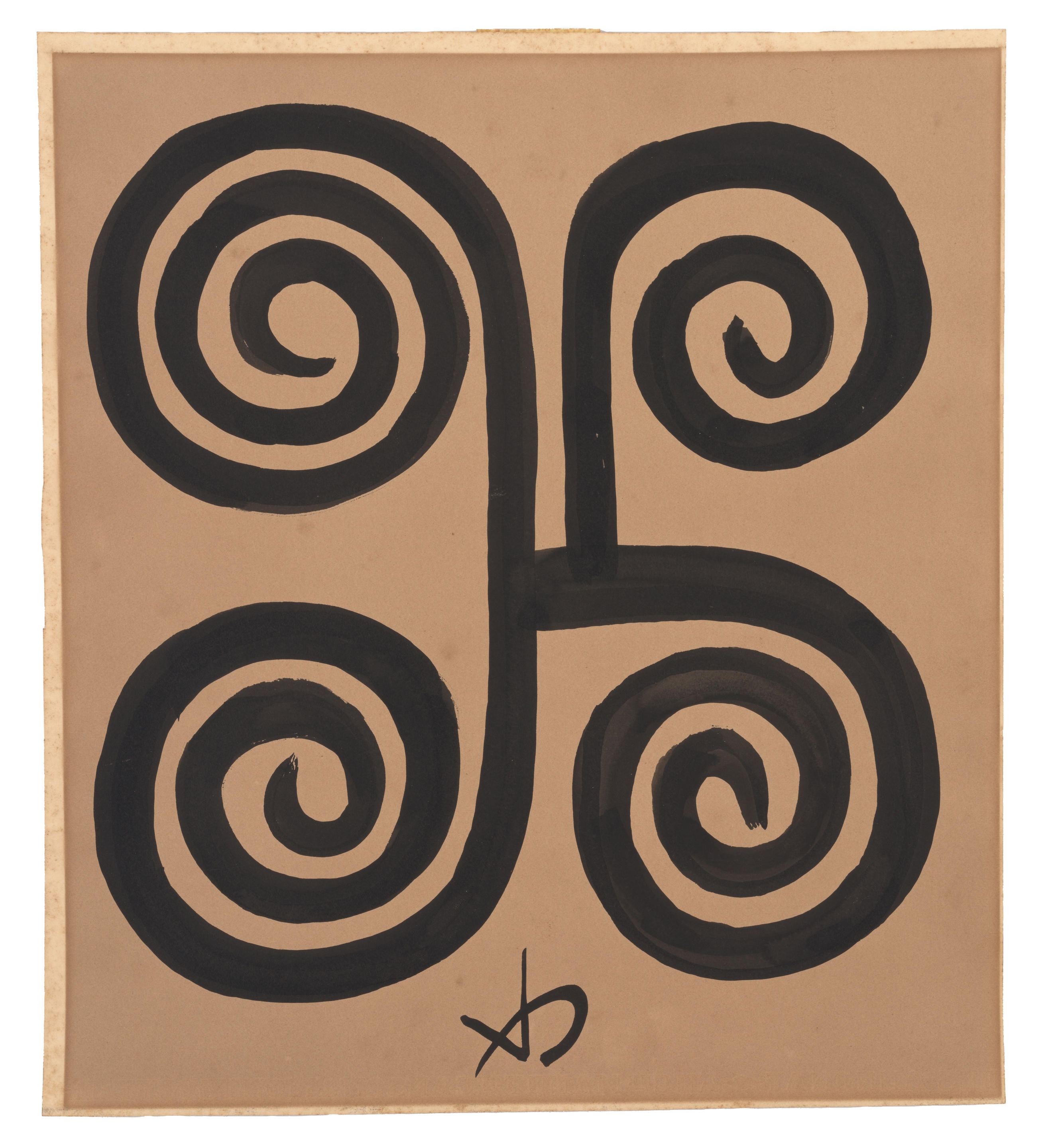 Artwork by Alexander Calder, Untitled , circa 1967, Made of ink on paper