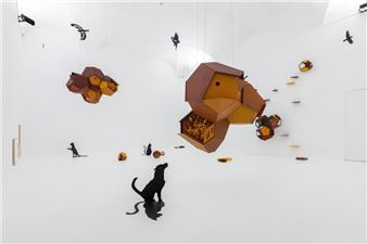 Tomás Saraceno: Anima∞le - Pinksummer