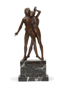 SCULTURA IN BRONZO DI VIRGILIO MORTET - Virgilio Mortet