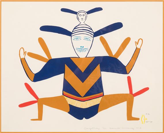 Angutkoq by Jessie Oonark, 1975-1976