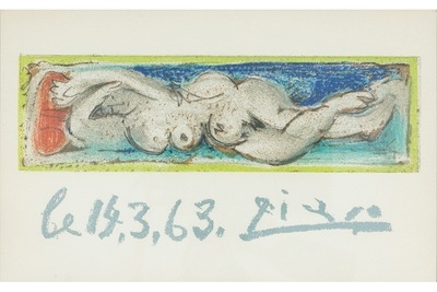 Artwork by Pablo Picasso, Untitled, Made of lithograph printed in colors