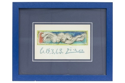 Artwork by Pablo Picasso, Untitled, Made of lithograph printed in colors