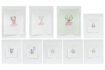 "Spotty de hond" en "studie van benen en laarzen" telkens getekend - Tinca Veerman