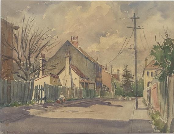 Elizabeth Dangerfield | Street Scene | MutualArt