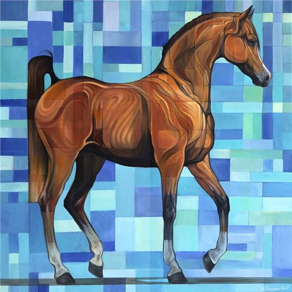 Deco Horse - Arab by Weronika Formejster, 2025