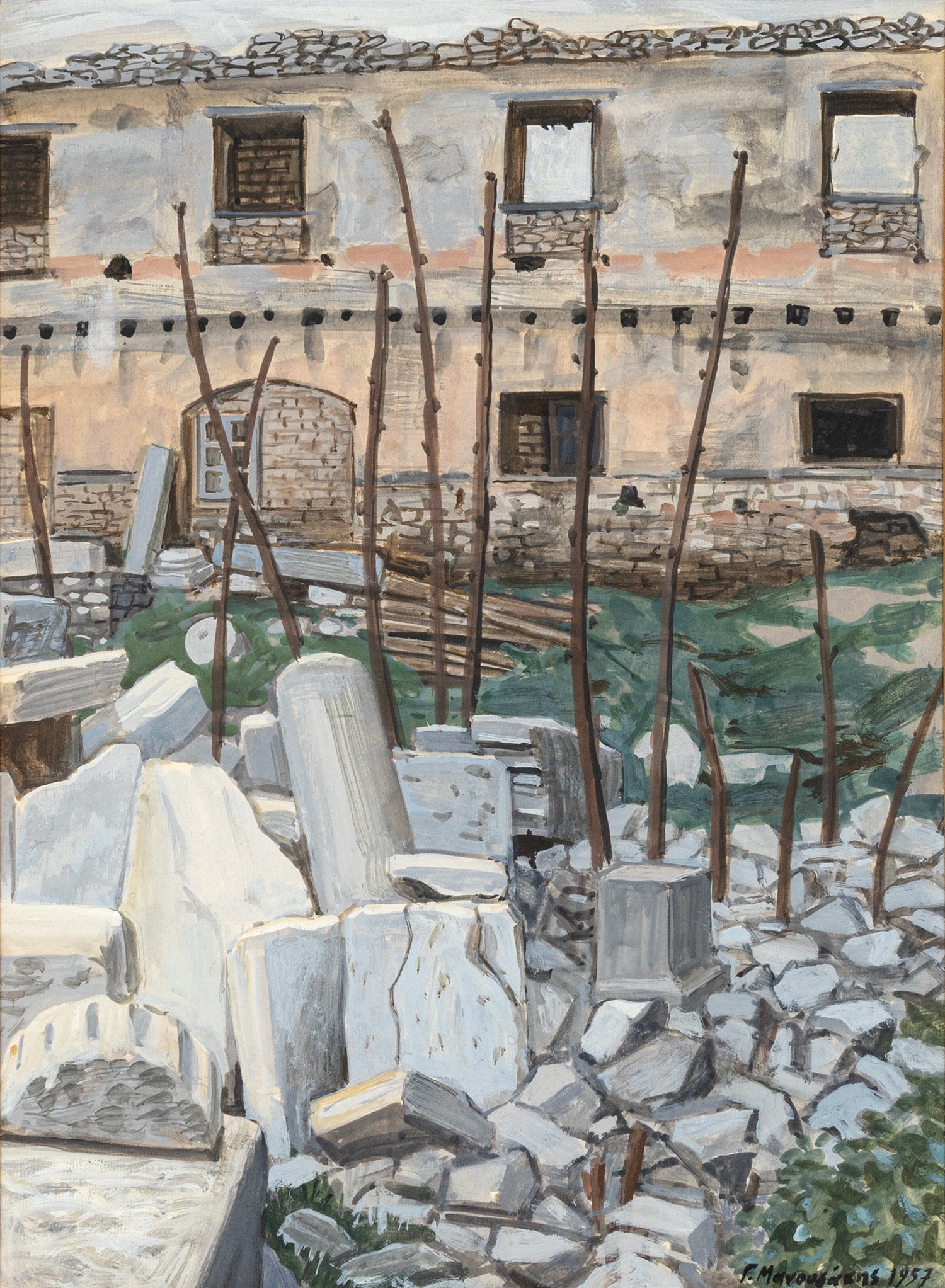Giorgos Manousakis | Ruins | MutualArt