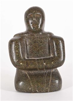 Untitled - Woman Crouched - Conlucy Nayoumealook