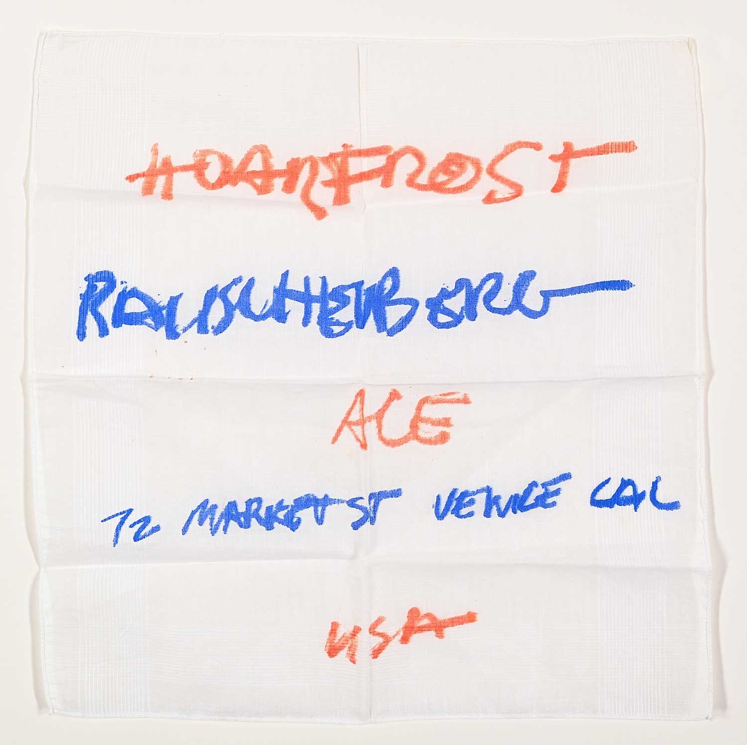 Artwork by Robert Rauschenberg, St. Louis Symphony Orchestra, Made of offset lithograph on paper