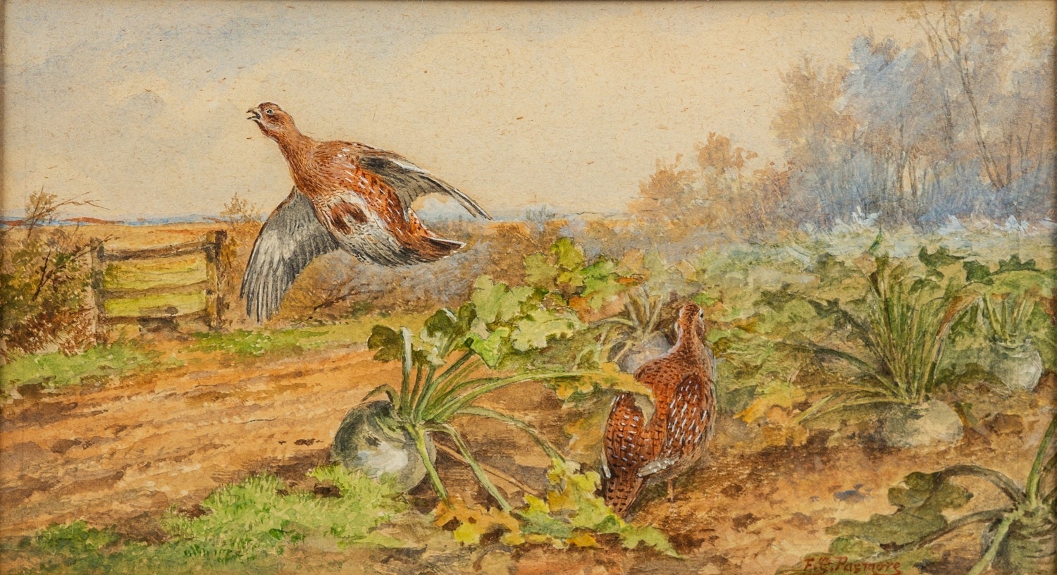 Artwork by Frederick George Pasmore, Frederick George Pasmore Jnr. (British, fl, Made of watercolours