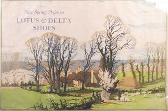 Michael Reilly (1898-?) 'New Spring Styles in Lotus & Delta Shoes - Michael Reilly