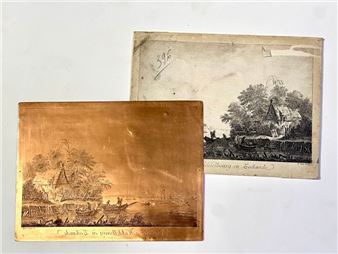 View of Middelbourg in Zeeland after Franz Edmund Weirotter - Jean Jacques LE Veau