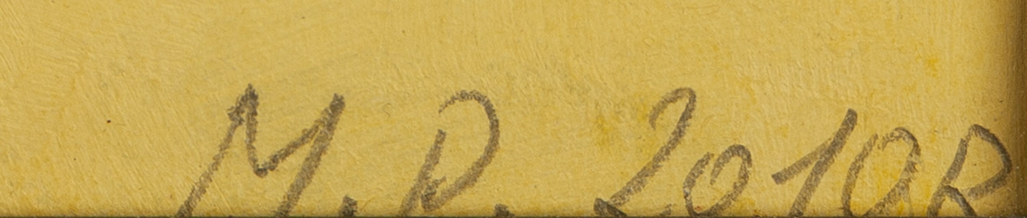 Artwork by Mariola Przyjemska, Untitled, Made of oil/cardboard