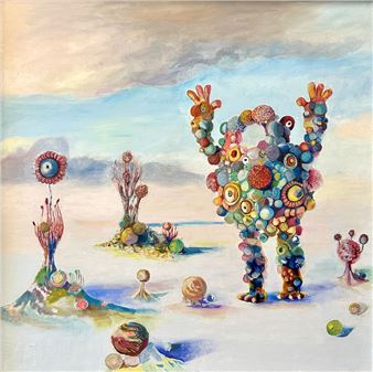 Artist Evokes the Intrigue and Mystery of Worlds Unknown in Futurist Paintings [Interview]