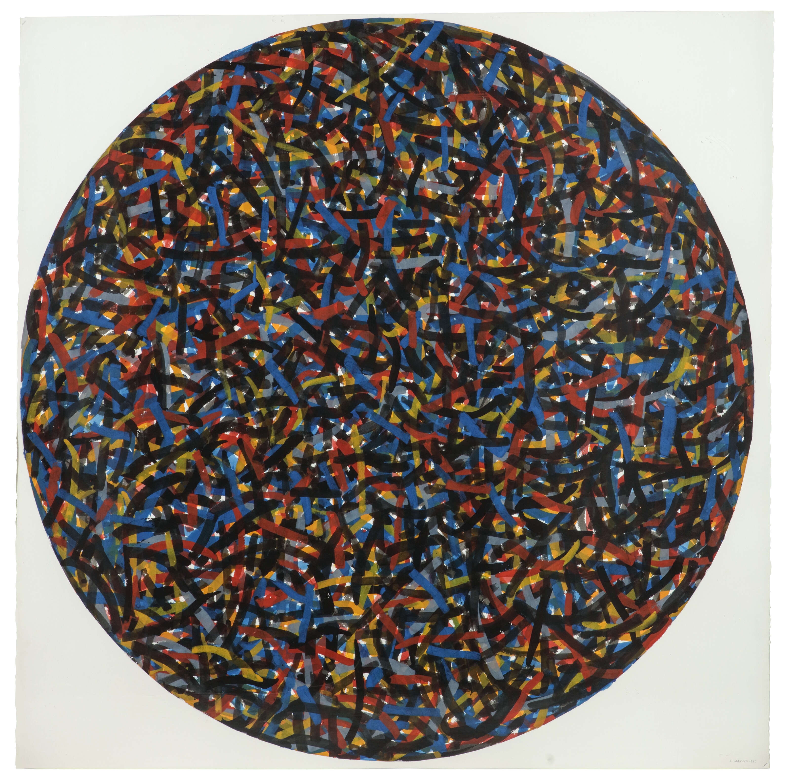 Artwork by Sol LeWitt, Untitled, Made of watercolour and graphite on paper
