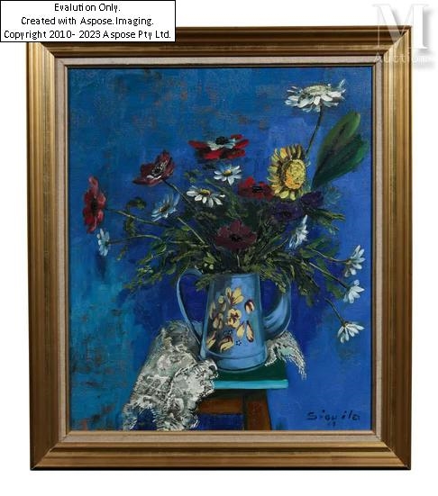 Artwork by Harry Seguela, Harry SEGUELA (1921-2001, Made of Huile sur toile