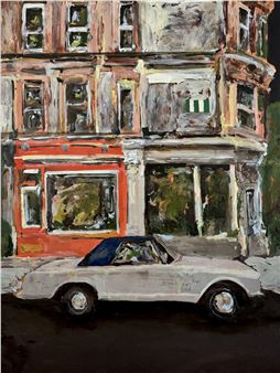 Brenton Drechsler: Stripes 4: In the dark - MARS Gallery 
