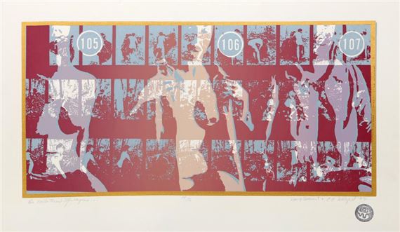 HE CALLS THEM MULTIPLES by Cindy Wolsfeld, 1977
