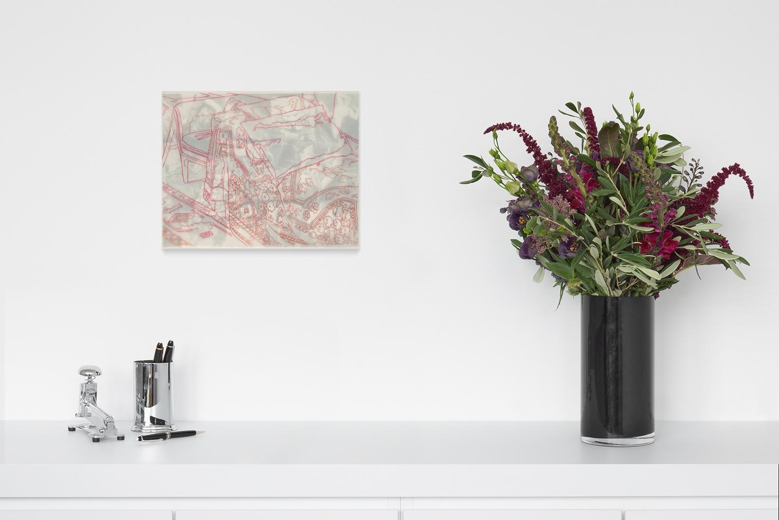 Artwork by Marcel Odenbach, Familientherapie, Made of collage