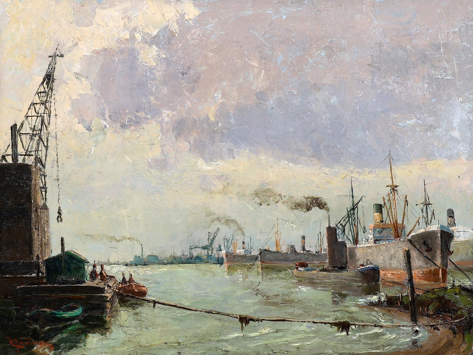 Artwork by Willem Horselenberg, 1881-1961, Made of oil on canvas