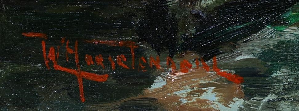 Artwork by Willem Horselenberg, 1881-1961, Made of oil on canvas