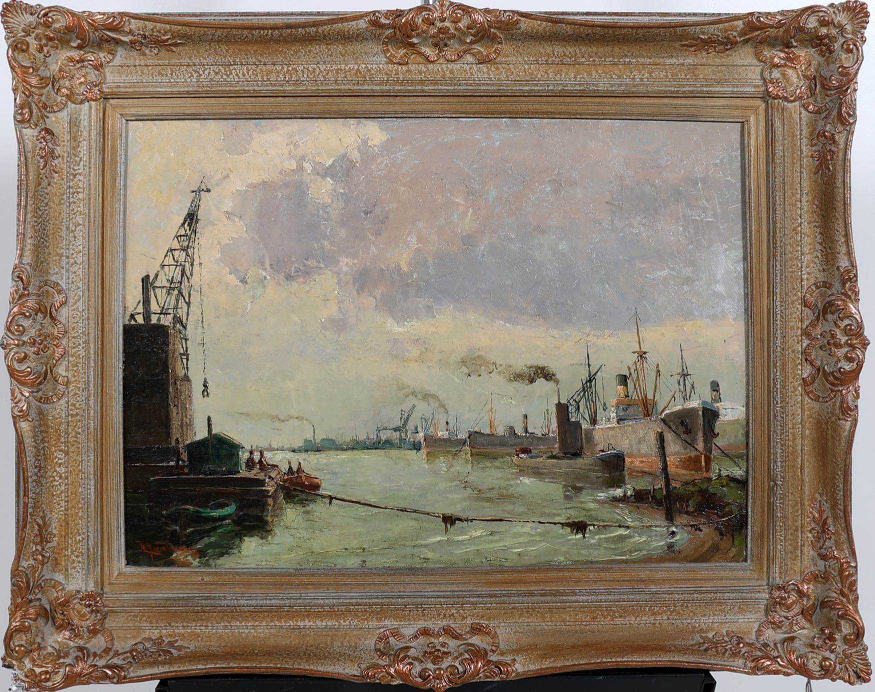 Artwork by Willem Horselenberg, 1881-1961, Made of oil on canvas