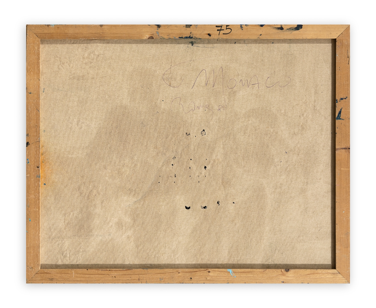 Artwork by Pasquale Monaco, Senza Titolo, Made of oil on canvas