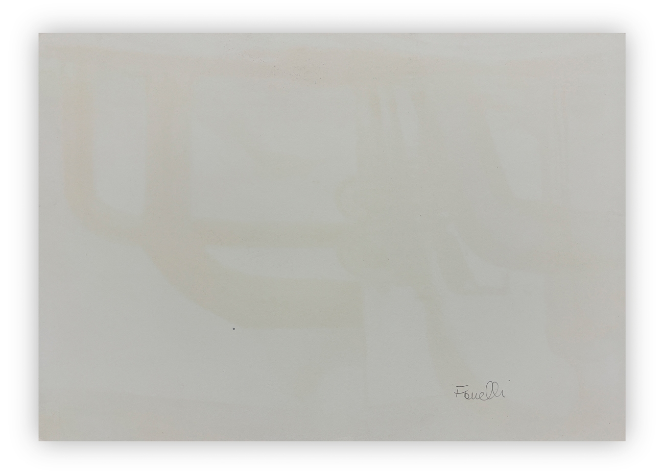 Artwork by F. Fanelli, Senza Titolo, Made of serigraph