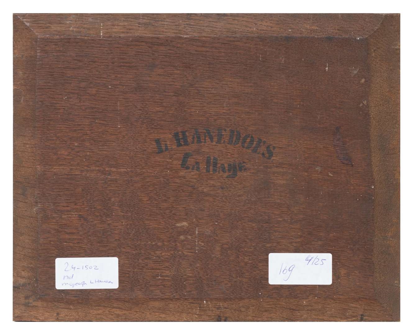 Artwork by Louwrens Hanedoes, Landschap, Made of oil on canvas