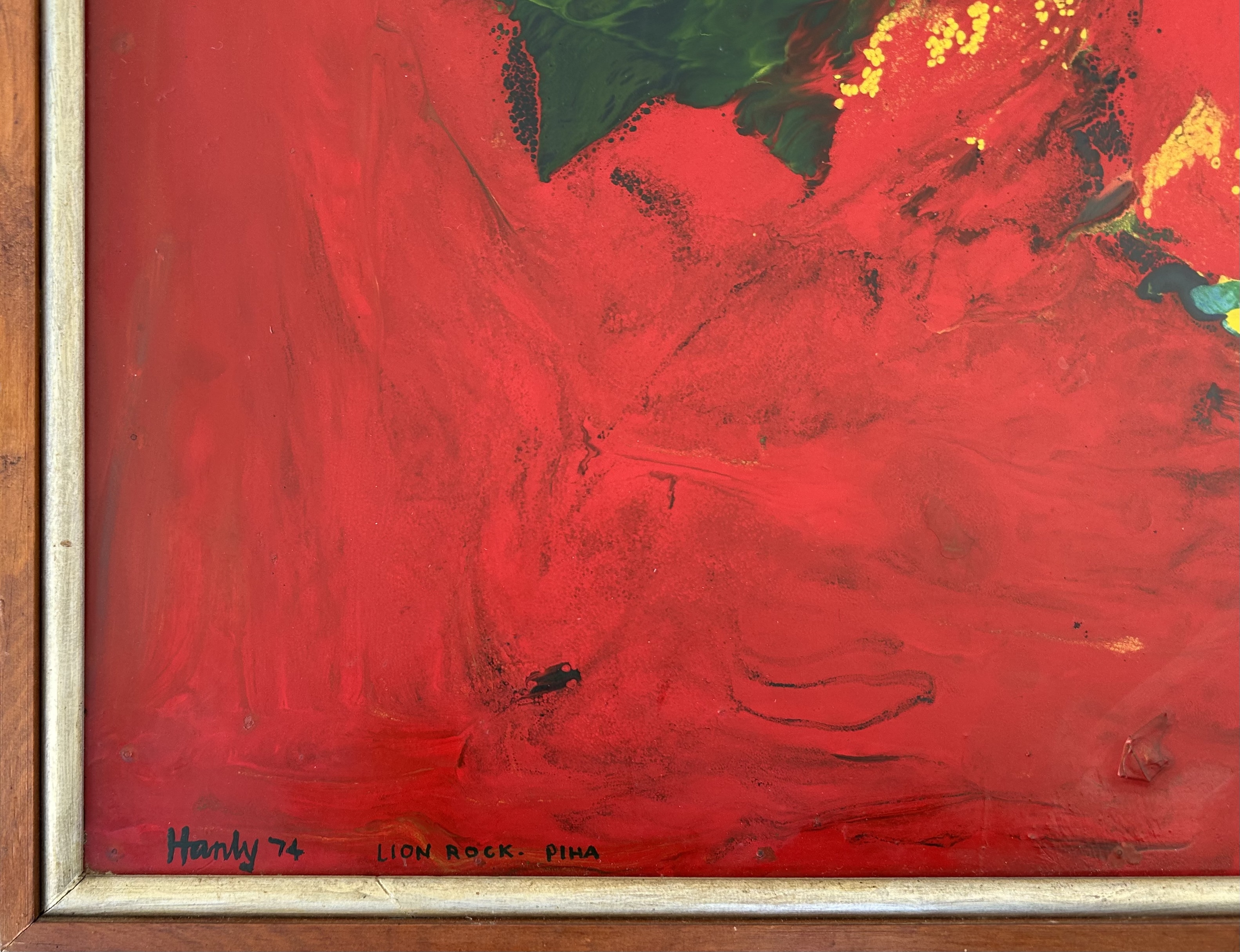 Pat Hanly | Lion Rock, Piha (1974) | MutualArt