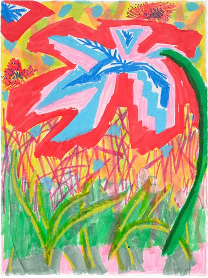 Bright and Positive by Shara Hughes, Executed in 2020