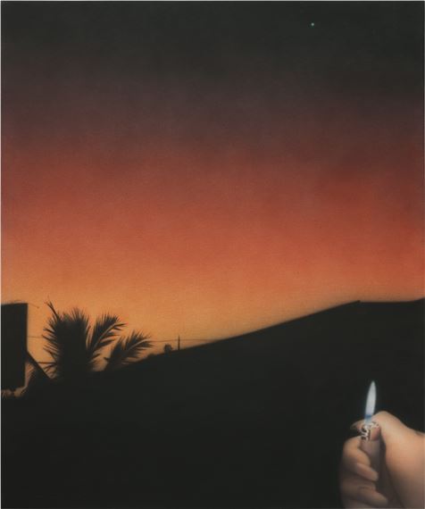 Fire in the Sky by Aryo Toh Djojo, Painted in 2022