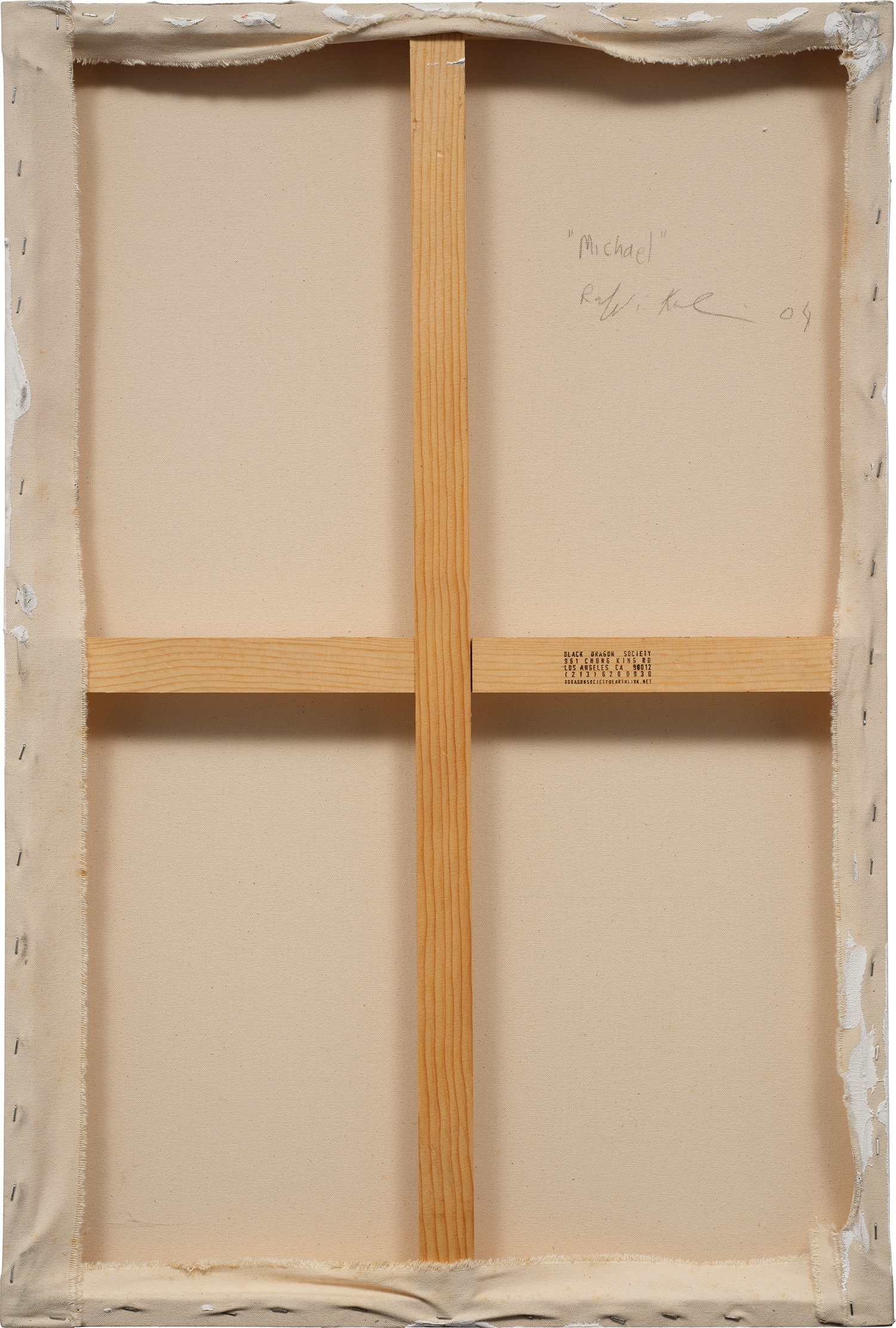 Artwork by Raffi Kalenderian, Michael, Made of oil on canvas