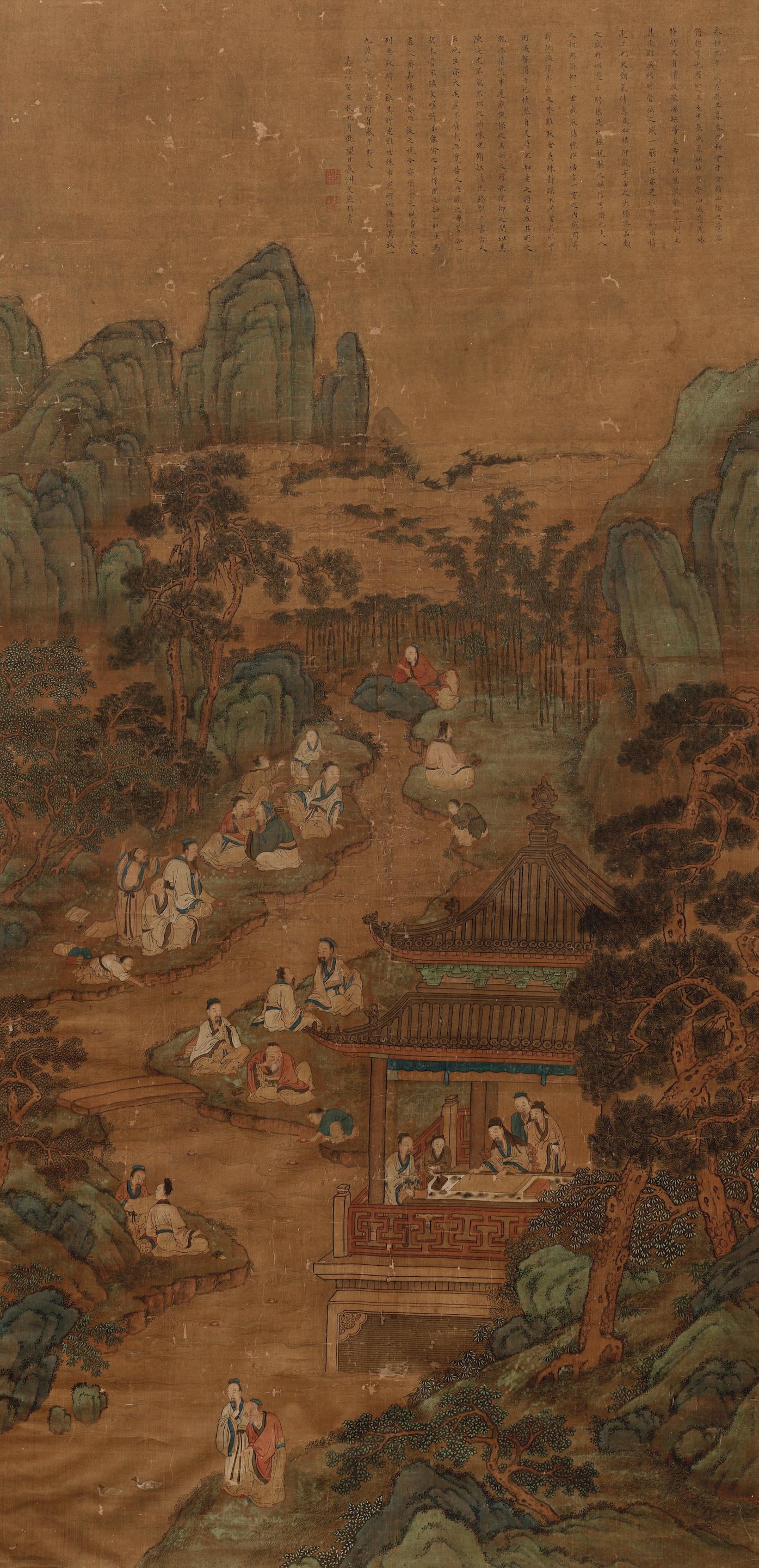 Qiu Ying | Lanting Pavilion Gathering | MutualArt