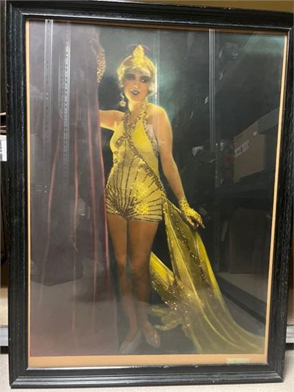 Léo Perrez | Grand portrait de l'actrice Lili Damida (1904-1994 ...