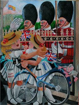 Ana Maria Plant: Red White & Blue - J/M Gallery