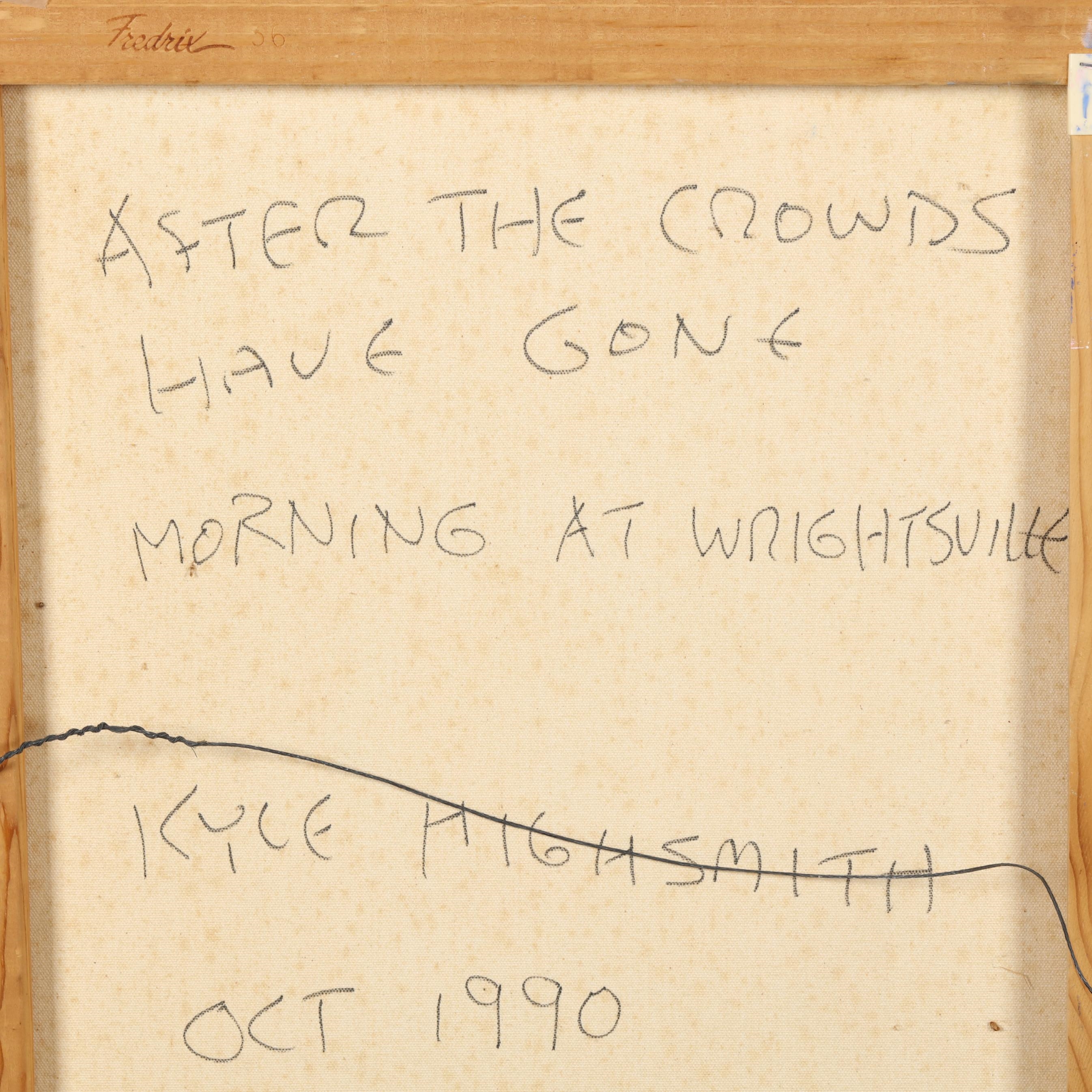 Kyle Highsmith | After the Crowds Have Gone / Morning at Wrightsville ...