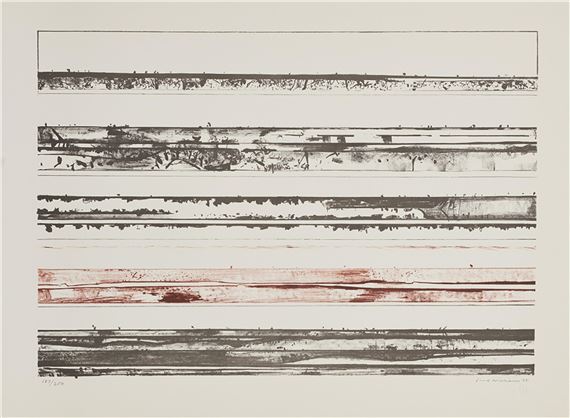 Murray River Panels by Fred Williams, 1975