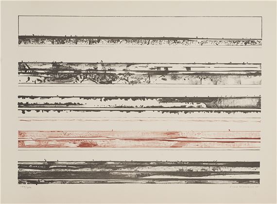 Murray River Panels by Fred Williams, 1975