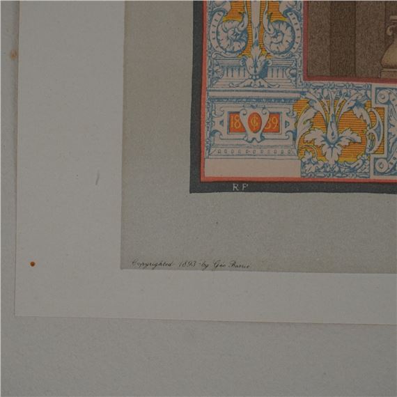 George Barrie | Pair of 1890s Orientalist Chromolithographs by Gobelins ...