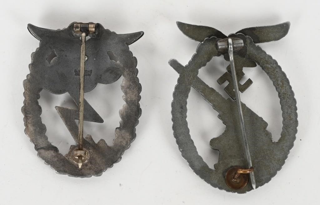 Assembly | WWII NAZAI GERMAN LUFTWAFFE BADGE LOT FLAK GROUND (1942 ...