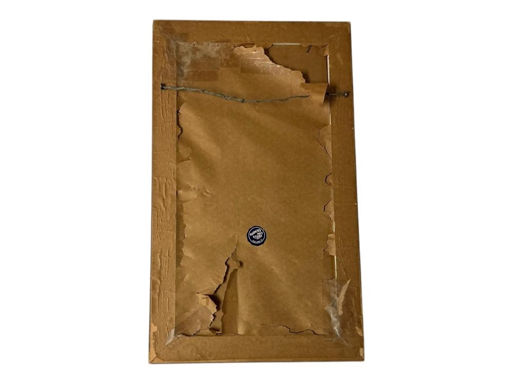 Artwork by Irving Sinclair, Framed Portrait of Franklin D. Roosevelt, Made of oil