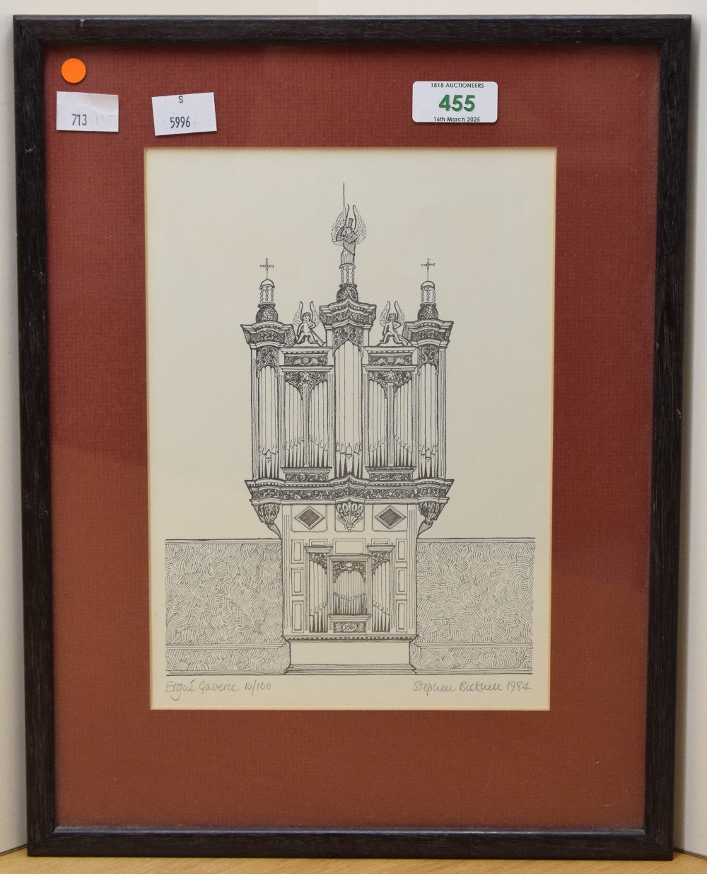 Artwork by Stephen Bicknell, Ergue-Gaveric' and ', Made of monochrome prints