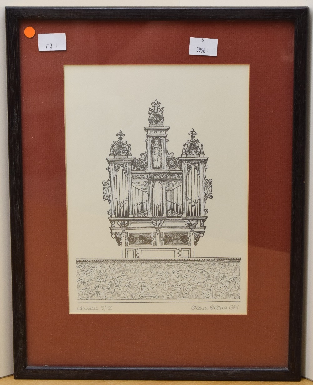 Artwork by Stephen Bicknell, Ergue-Gaveric' and ', Made of monochrome prints