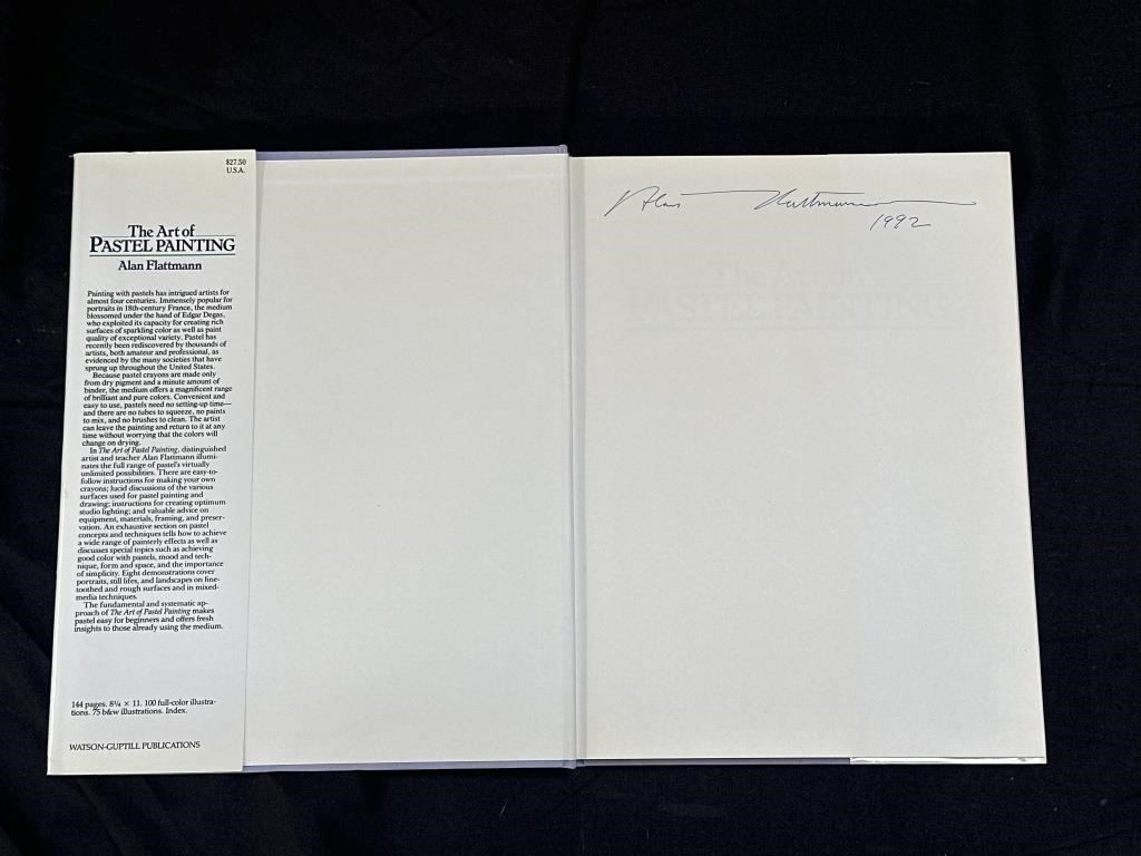 Artwork by Alan Flattmann, Framed signed Alan Flattmann (1940-), "Drive, Made of pastel on paper