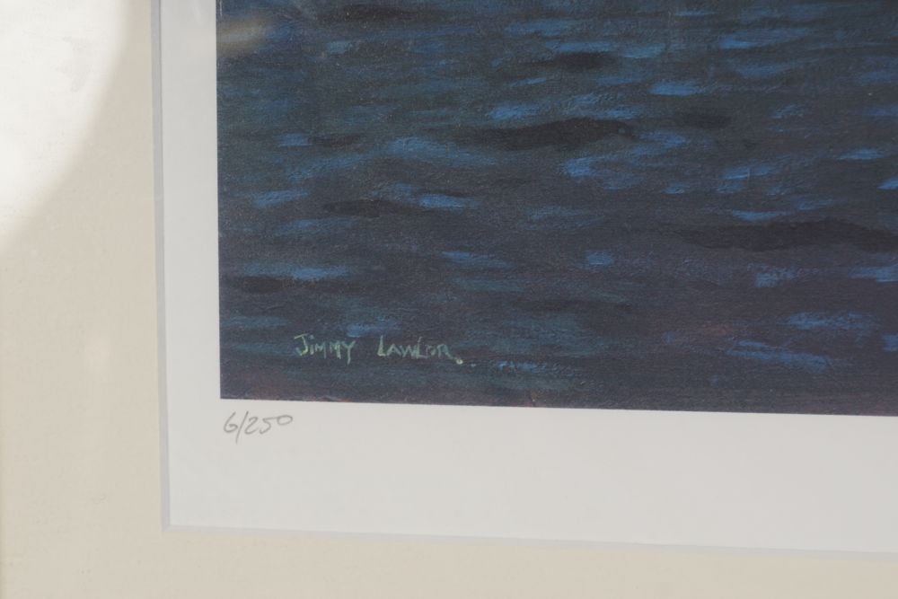 Artwork by Jimmy Lawlor, Floating in a saucepan, Made of limited edition print