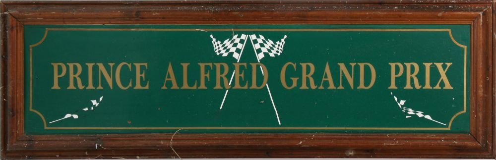 Prince Albert | PRINCE ALBERT GRAND PRIX RACING SIGN | MutualArt